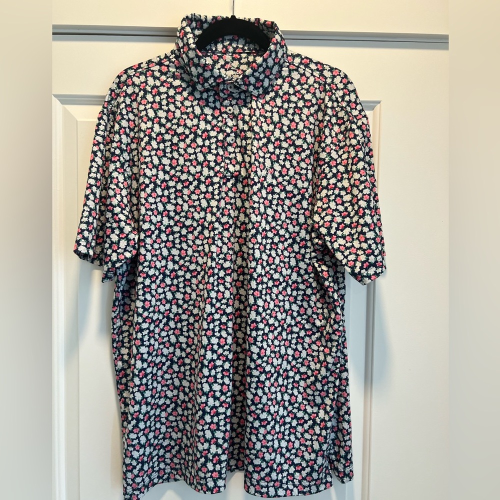 Rhoback Spring Azalea Polo XL